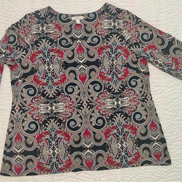 Charter Club plus size blouse - Picture 2 of 6